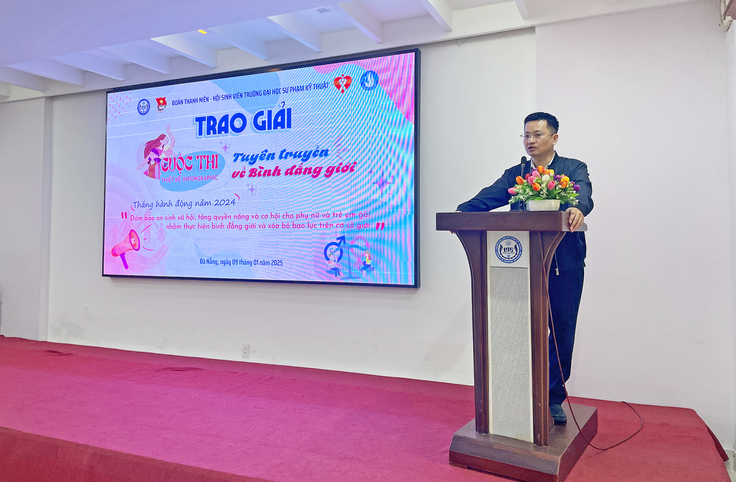 UD-UTE: Trao giải Cuộc thi “Thiết kế Infographic tuyên truyền Tháng hành động vì bình đẳng giới và phòng ngừa, ứng phó với bạo lực trên cơ sở giới năm 2024”